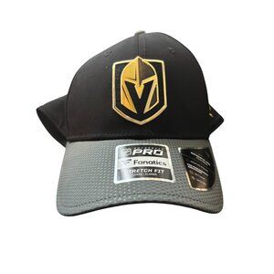 NHL Las Vegas Golden Knights Cap Large XL Hockey Black Gray NEW